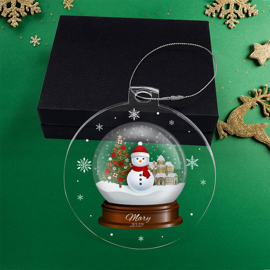 Snowglobe Christmas Ornament