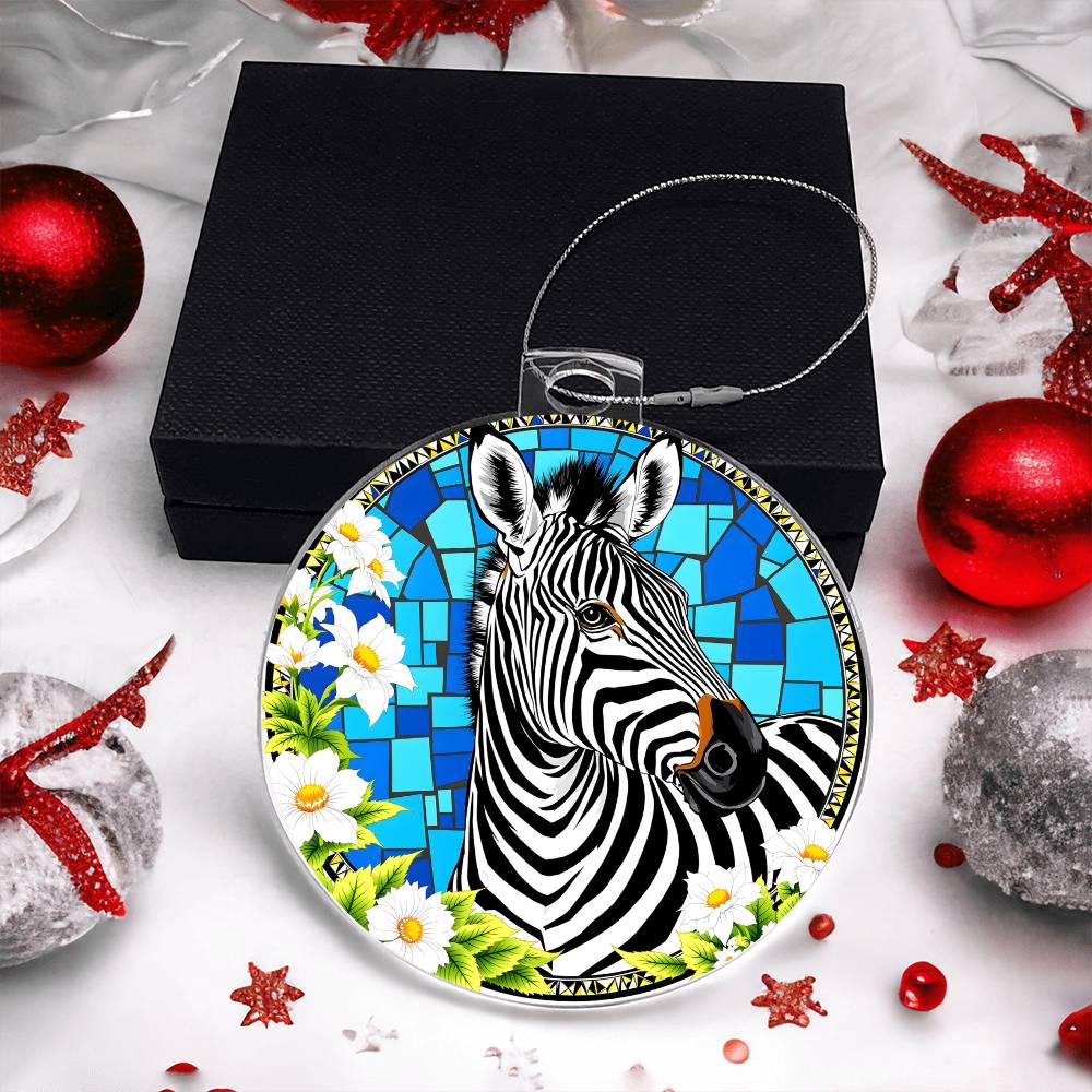 Jungle Safari Animals Christmas Ornament