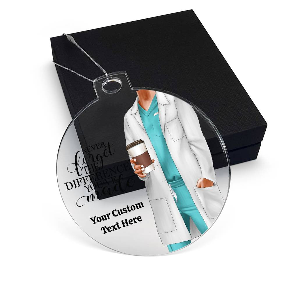 Personalized Nurse Doctor Christmas Ornament-[Heartfelt Family Gift]
