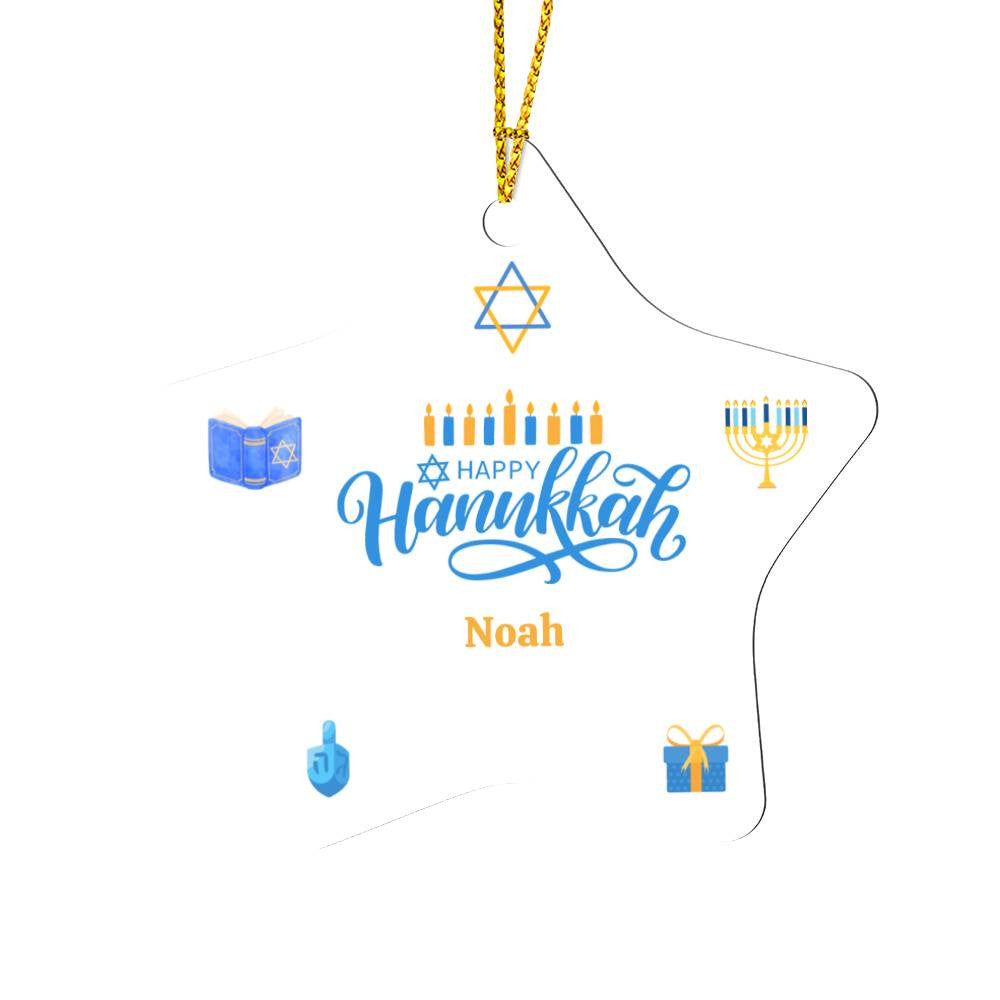 Hanukkah Start Ornament-[Heartfelt Family Gift]