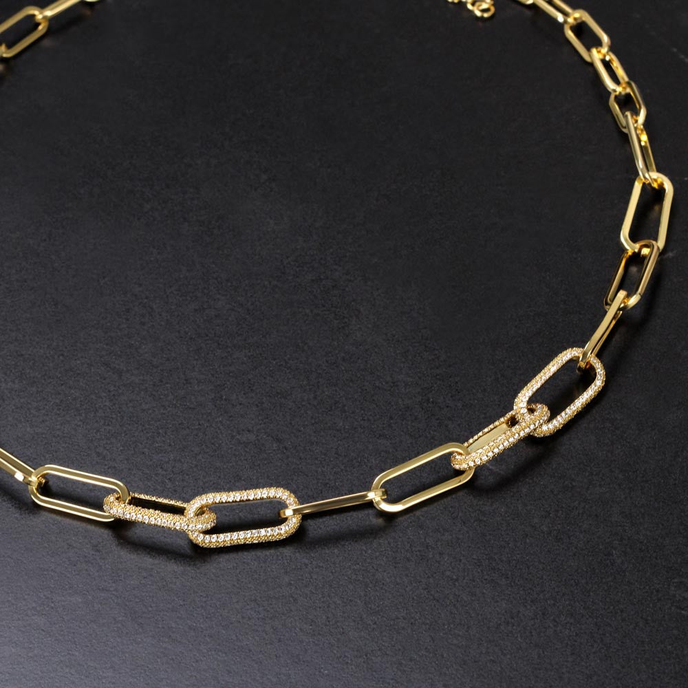Daughter Forever Linked Necklace-[Heartfelt Family Gift]