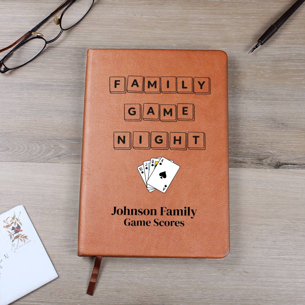 Family Game Night Game Scorebook