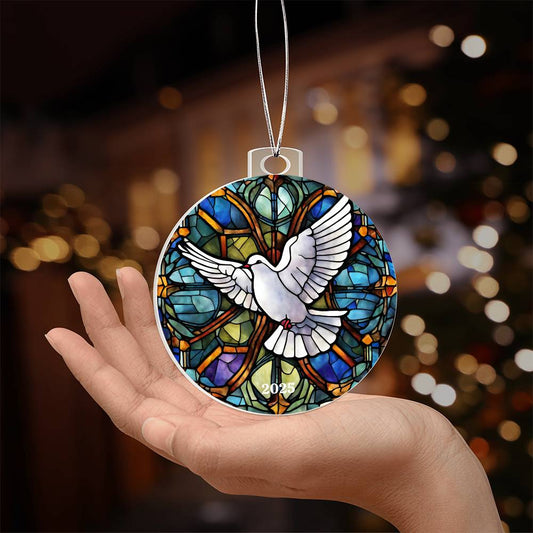 Dove Holy Spirit Ornament