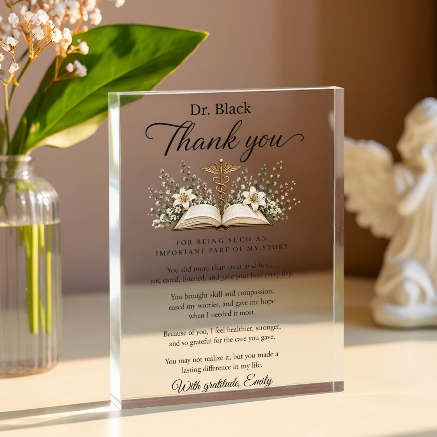 Doctor Thank You Appreciation Gift