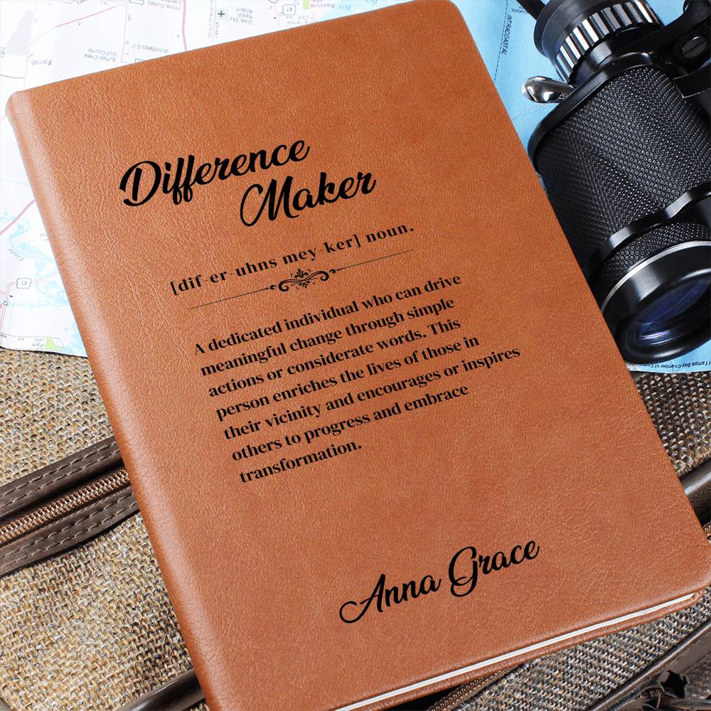 Difference Maker Personalized Journal