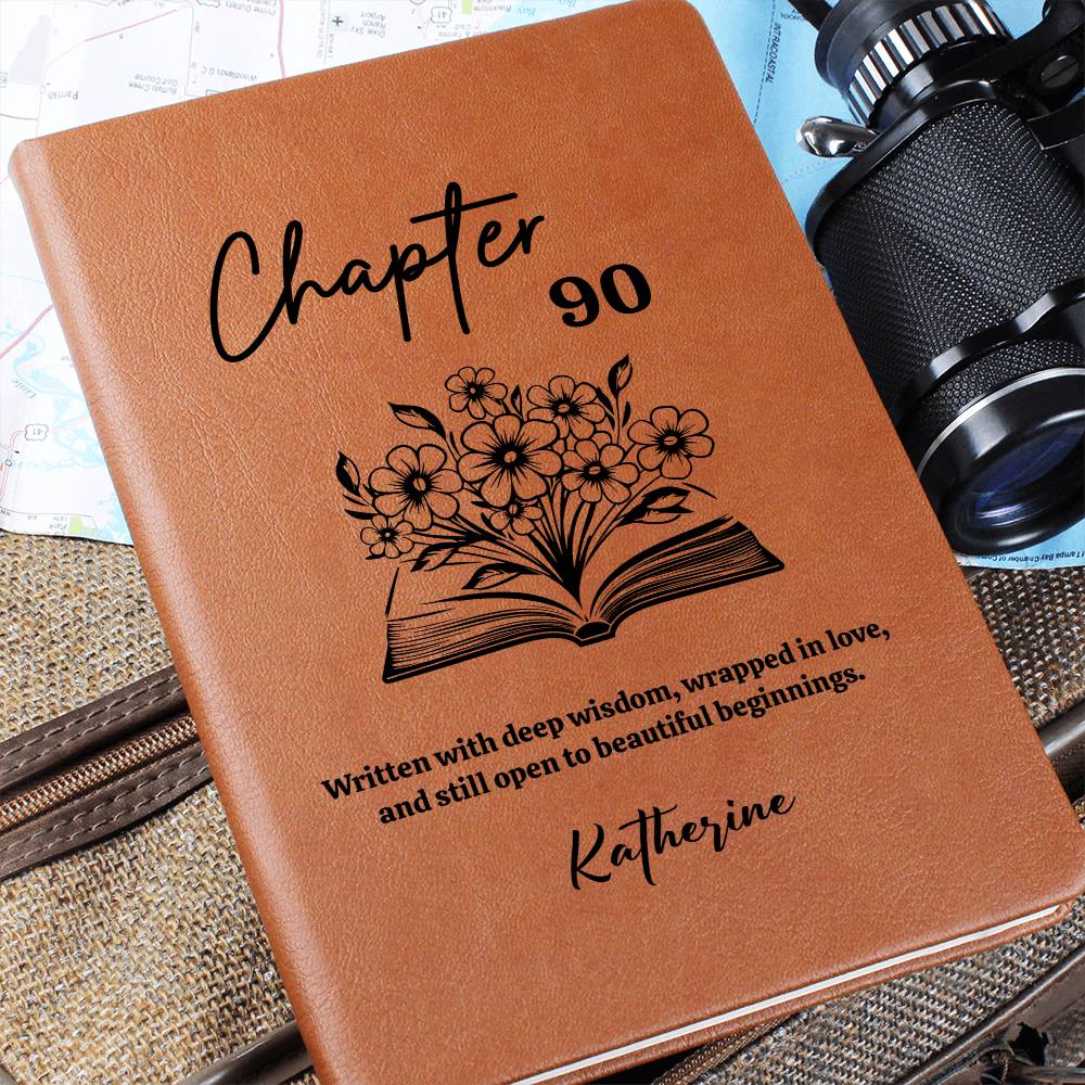 Personalized Chapter 90 Birthday Gift Journal