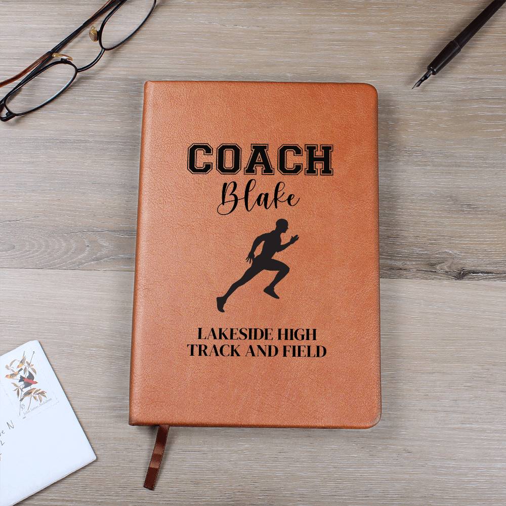 Track Coach Journal Gift
