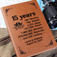 15th Wedding Anniversary Journal-[Heartfelt Family Gift]