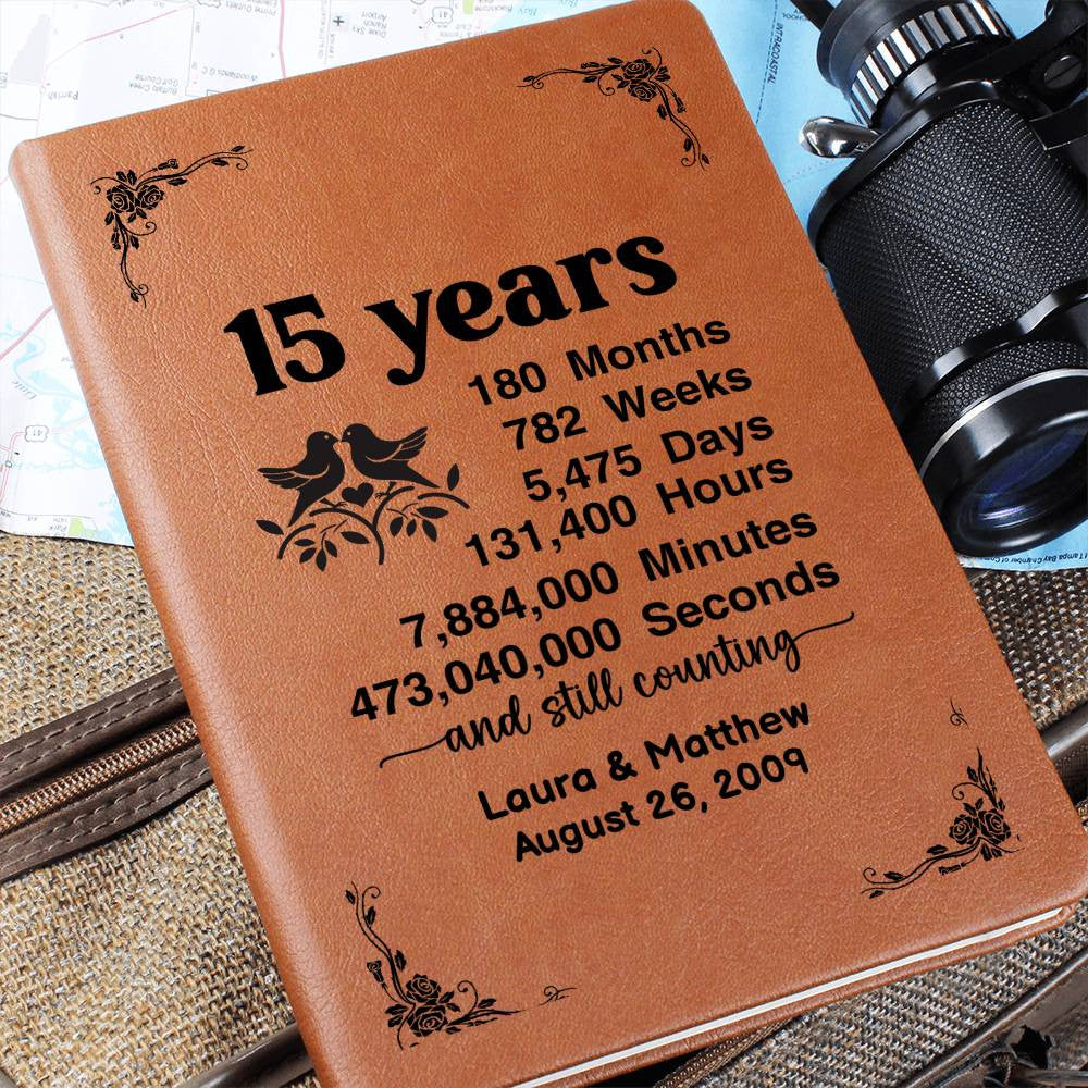 15th Wedding Anniversary Journal-[Heartfelt Family Gift]