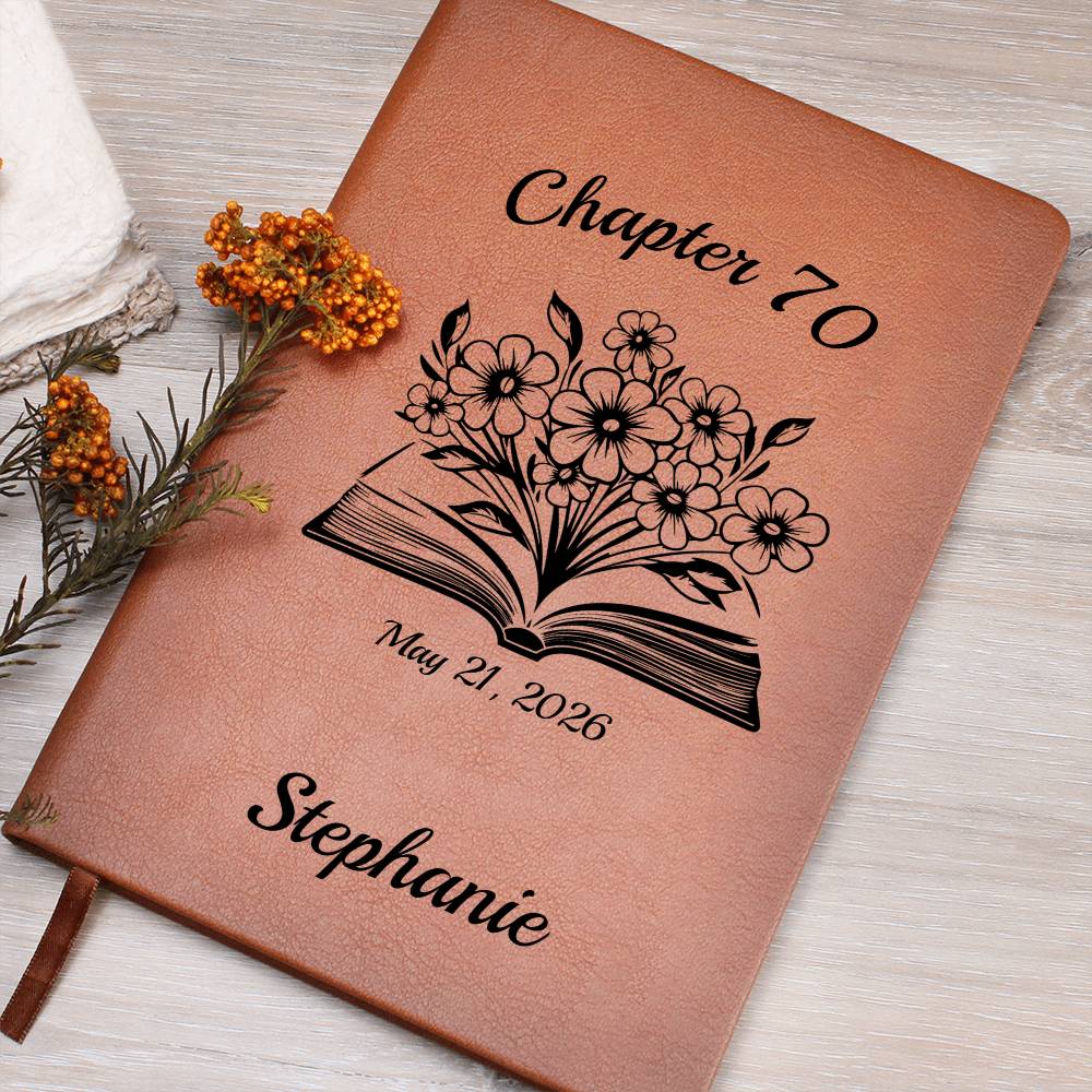 Chapter 70  Vegan Leather Birthday Journal