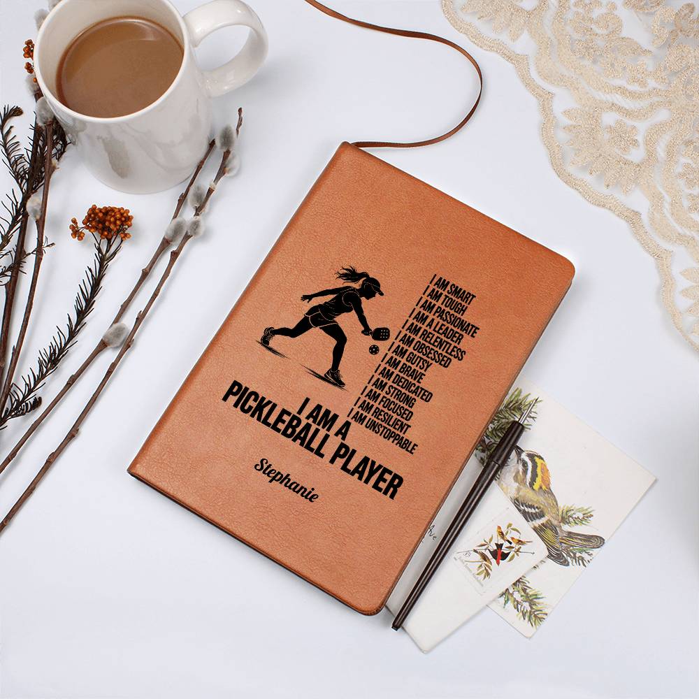 Personalized Pickleball Player Affirmation Journal