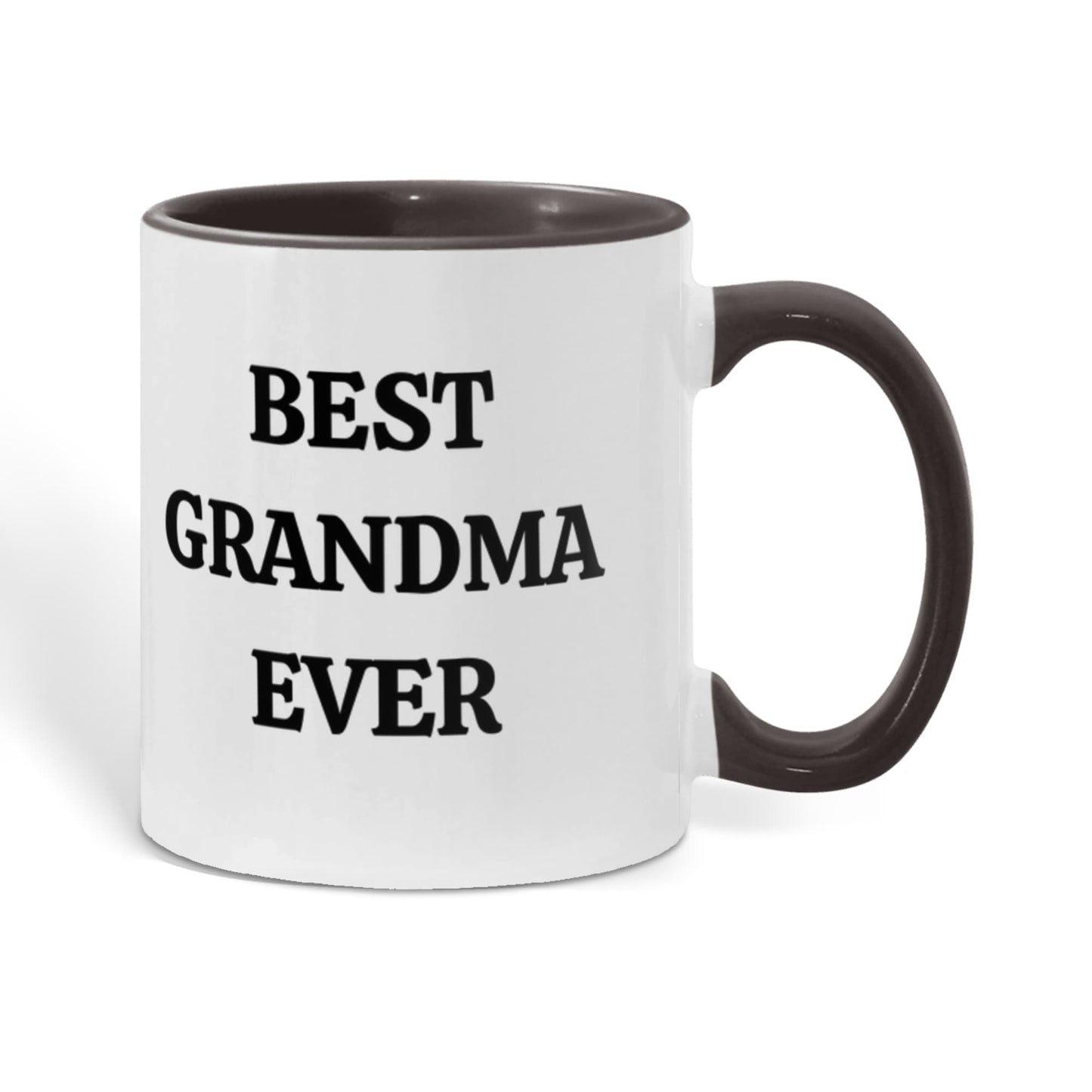 Best Grandma Ever Color Accent Mugs