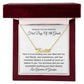 1st Day of School Necklace Gift-[Heartfelt Family Gift]