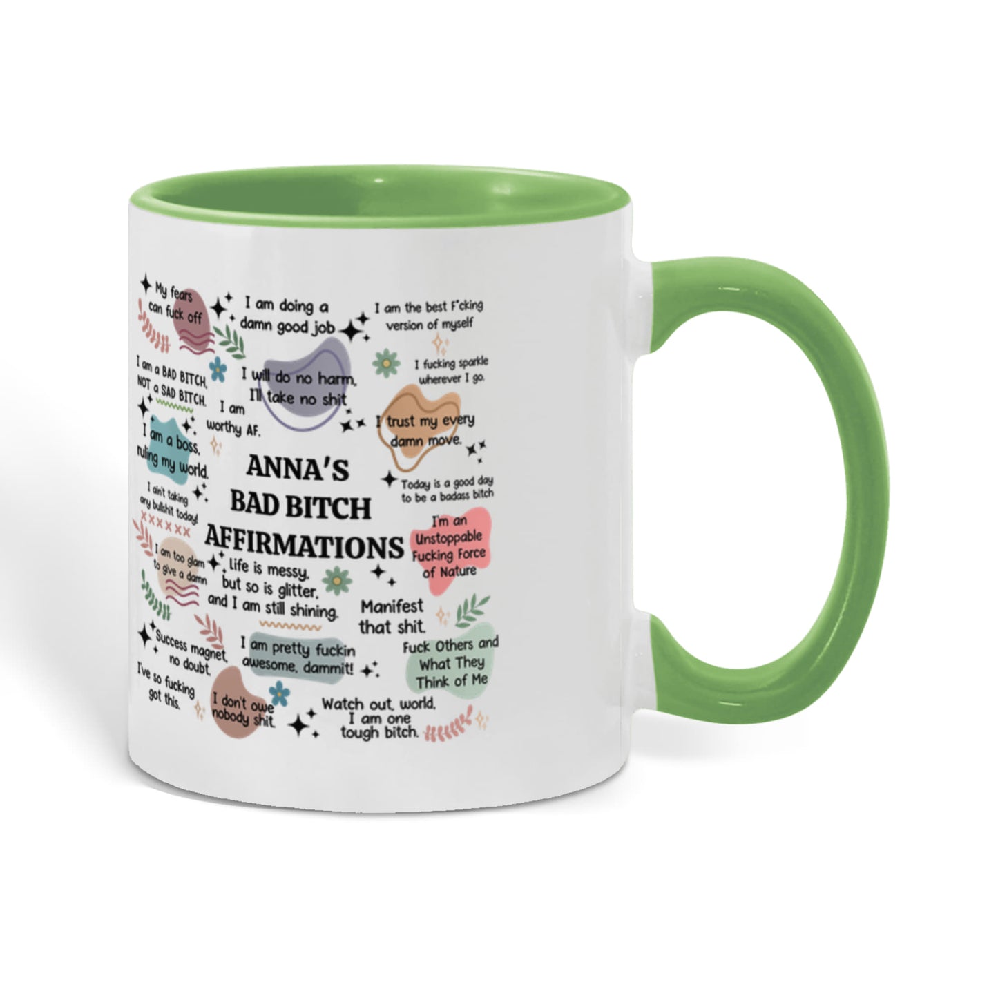 Color Accent Mugs