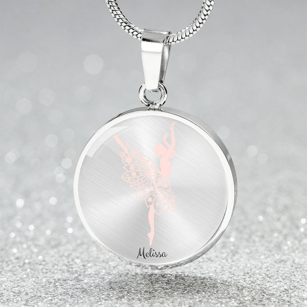 Personalized Ballerina Name Necklace-[Heartfelt Family Gift]