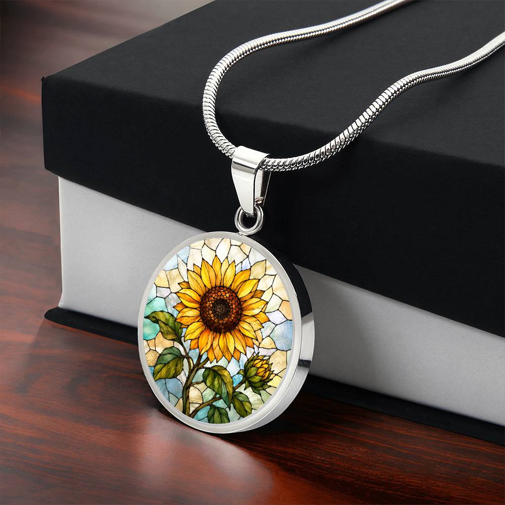 Personalized Flower Necklace