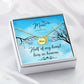 Mom Memorial Necklace Half of my Heart Lives in Heaven-[Heartfelt Family Gift]