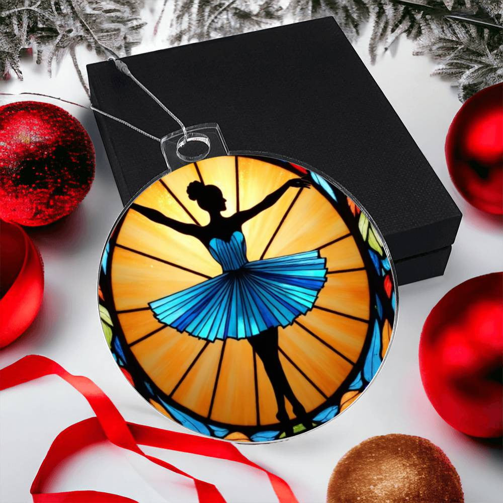 Ballet Dancer Christmas Ornament-[Heartfelt Family Gift]