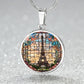Eiffel Tower Paris Engraved Necklace-[Heartfelt Family Gift]