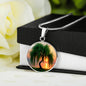 Weeping Willow Tree Engraved Necklace-[Heartfelt Family Gift]