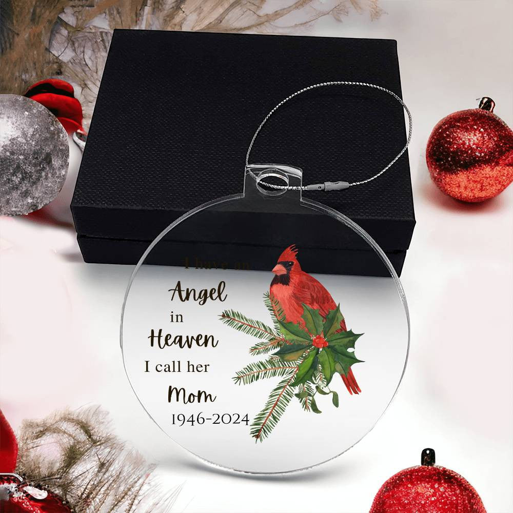 Mom Remembrance Ornament-[Heartfelt Family Gift]