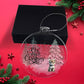 Baby 1st Christmas Fox Acrylic Ornament-[Heartfelt Family Gift]