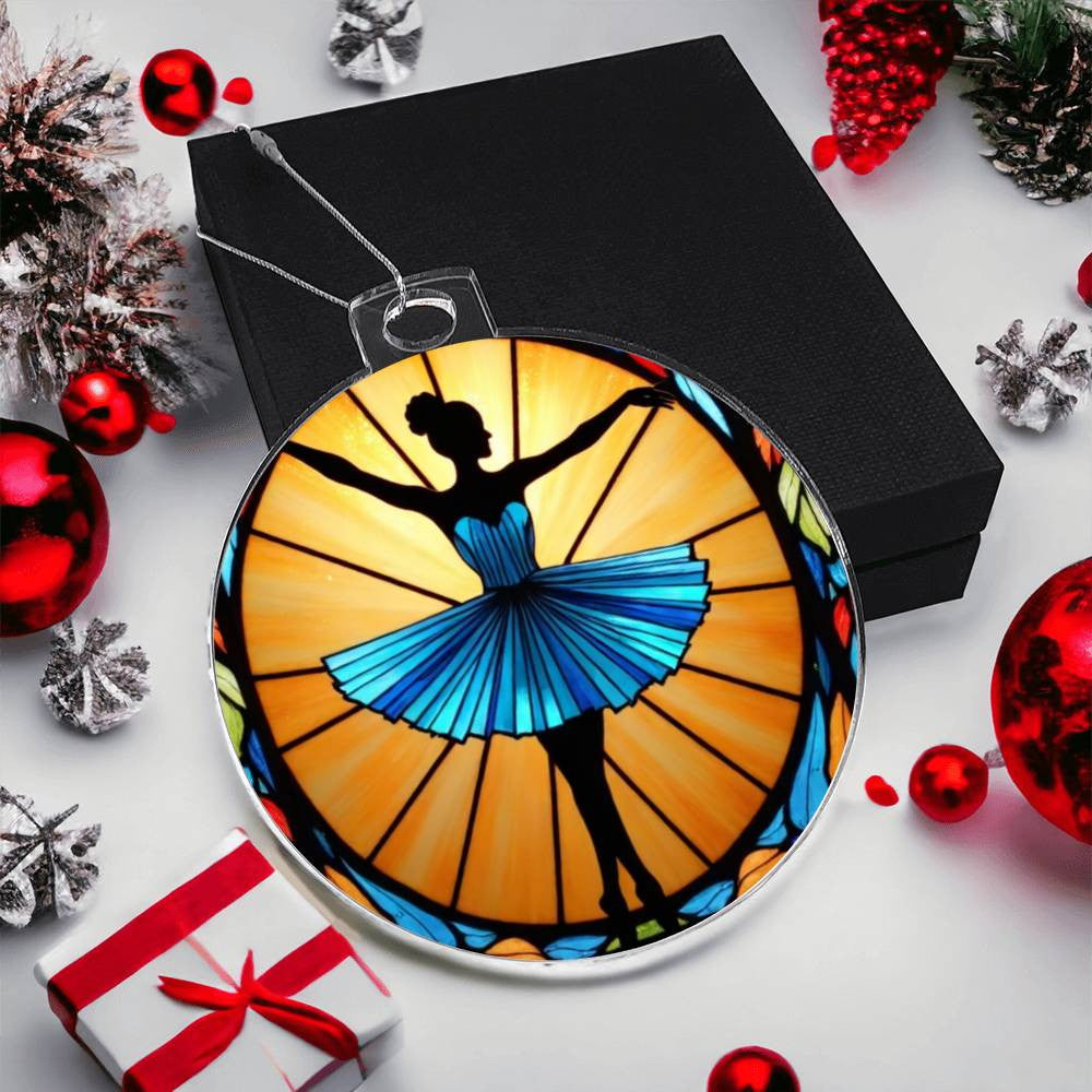 Ballet Dancer Christmas Ornament-[Heartfelt Family Gift]