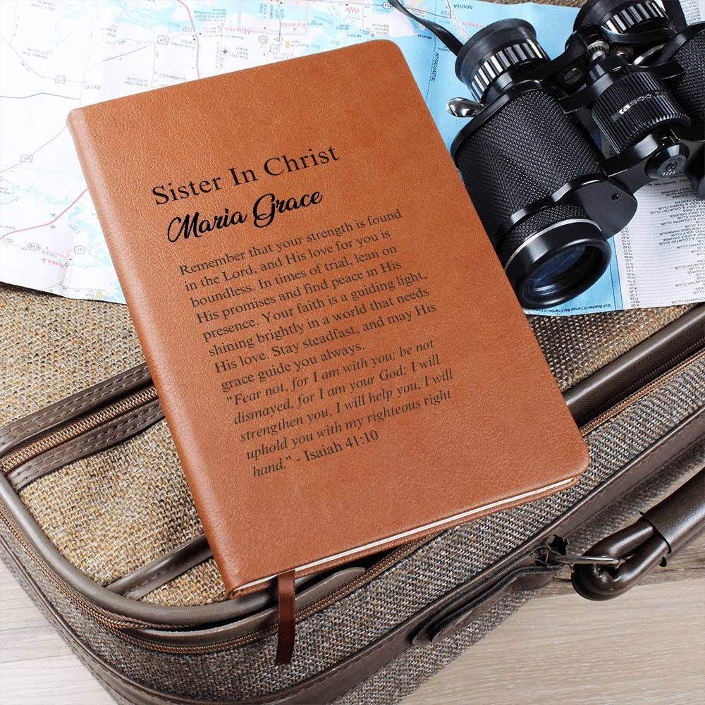 Sister In Christ Personalized Journal Gift-[Heartfelt Family Gift]