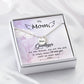 Mom Memorial Necklace -Goodbyes Arn't Forever-[Heartfelt Family Gift]