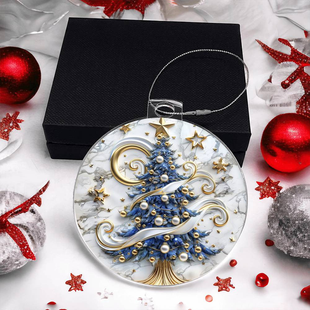 Tree Christmas Ornament-[Heartfelt Family Gift]