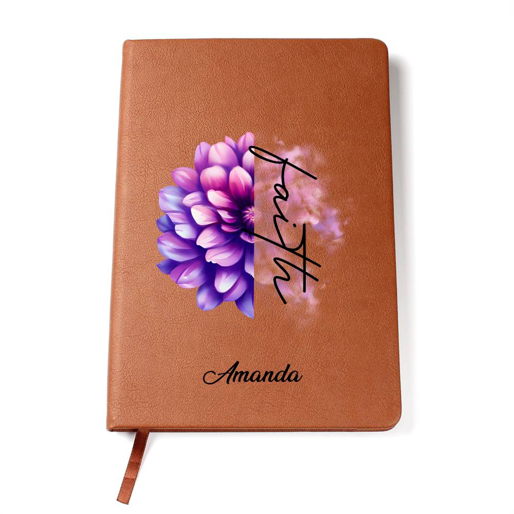 Personalized Faith Journal notebook