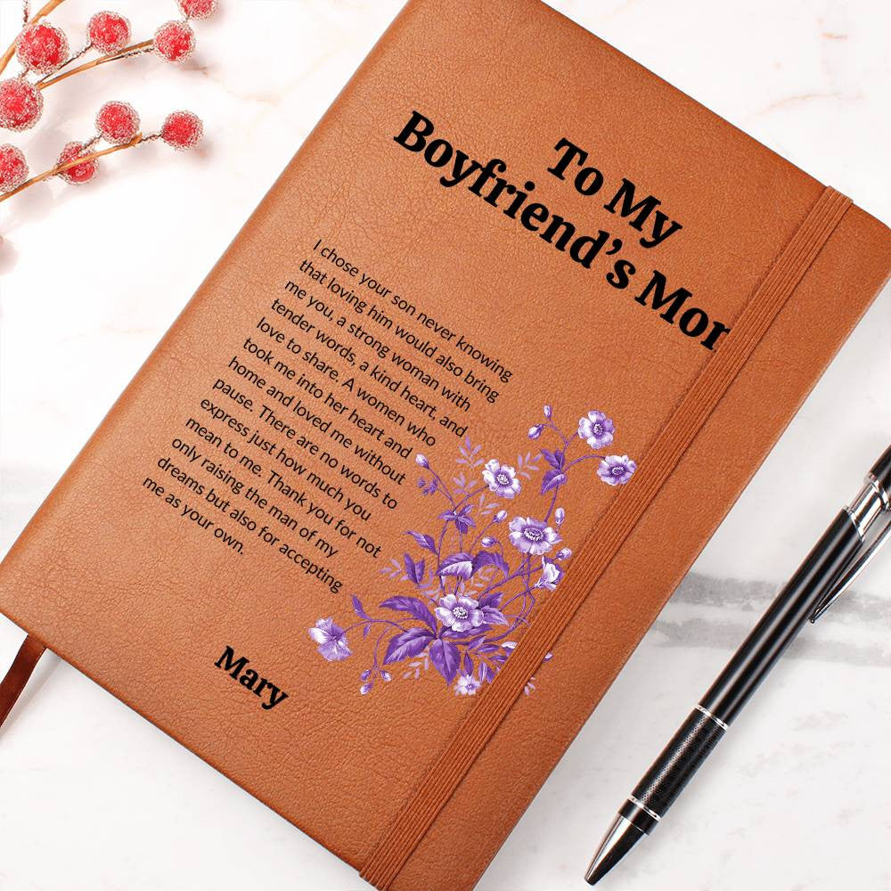 To My Boyfriends Mom Jouranl-[Heartfelt Family Gift]