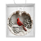 Cardinal Family Name Date Custom Christmas Ornament-[Heartfelt Family Gift]