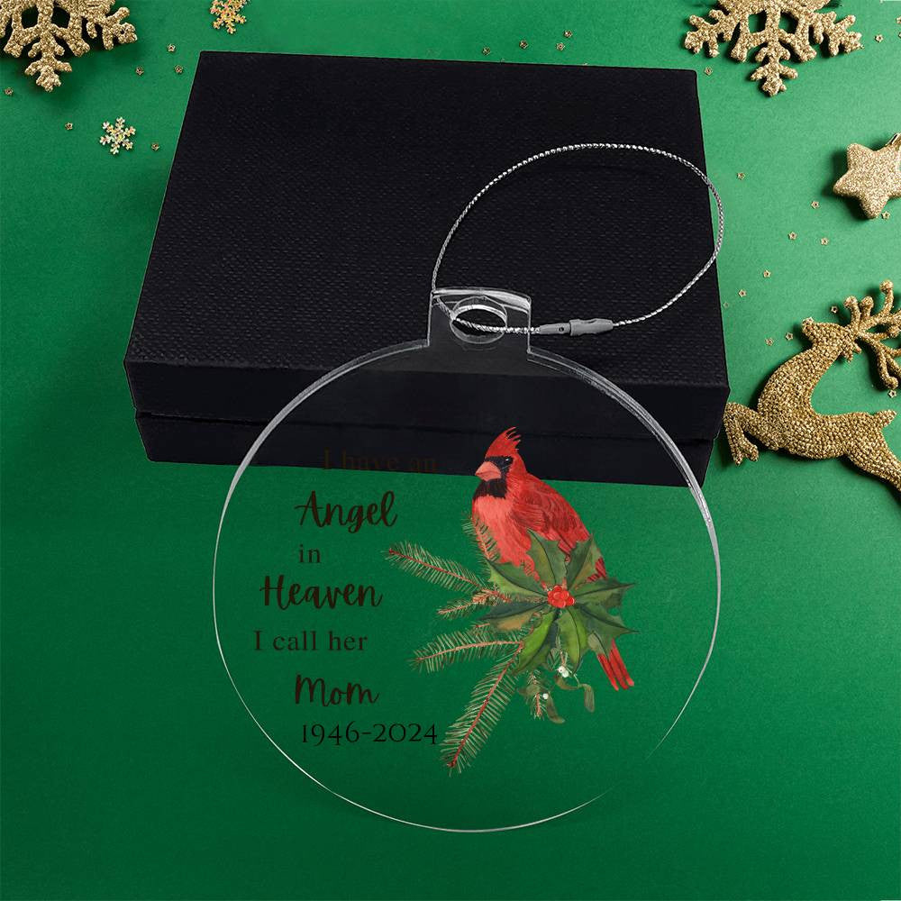 Mom Remembrance Ornament-[Heartfelt Family Gift]