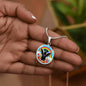 Labrador Dog Pendant Necklace with Engraving - Engraved Memorial Rainbow Bridge-[Heartfelt Family Gift]
