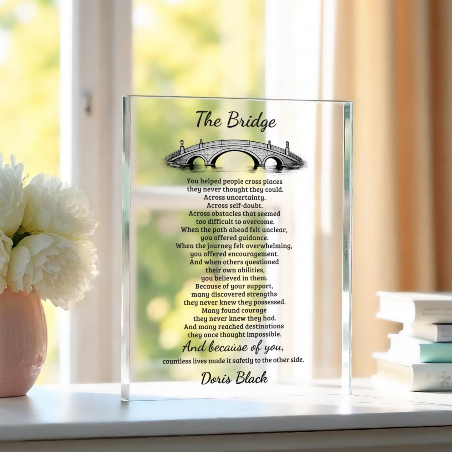 Custom Thank You  Plaque