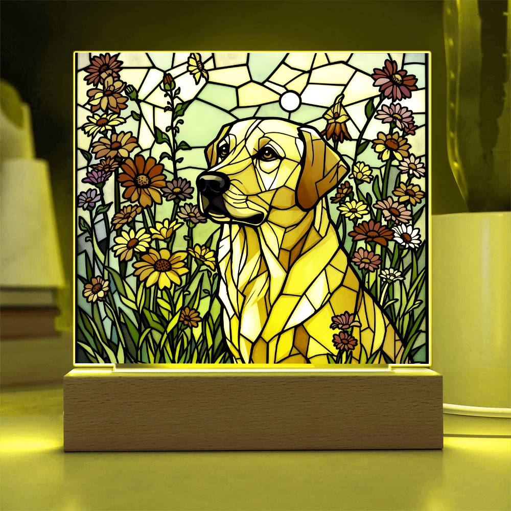 Labrador Retriever Lighted Plaque