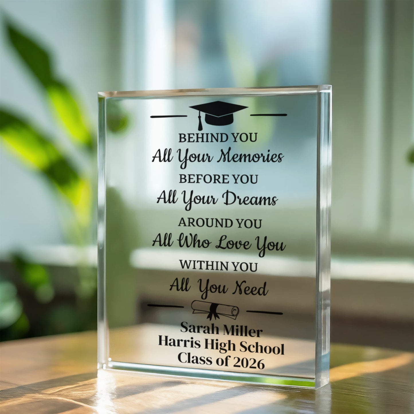 Graduation Acrylic Plaque