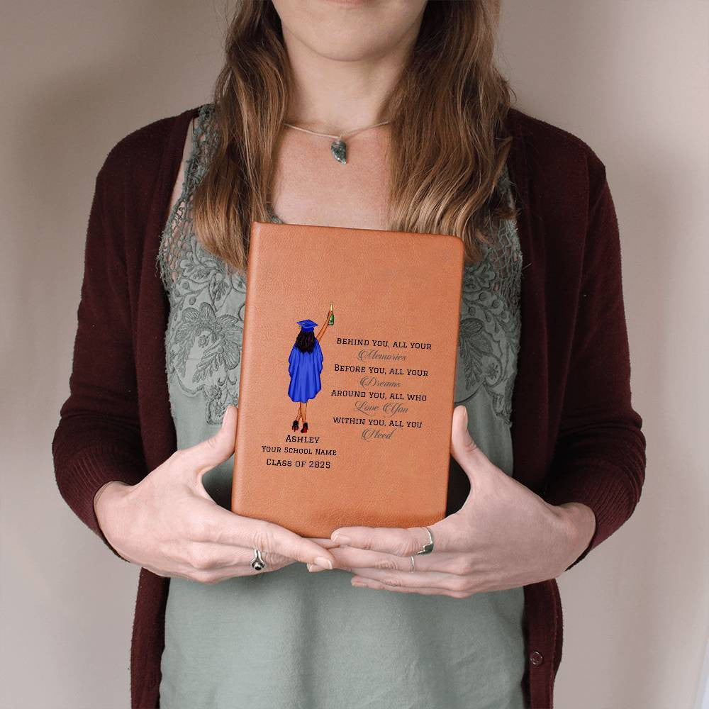 Class of 2025  Personalized Graduation Journal-[Heartfelt Family Gift]