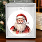Santa Acrylic Christmas Ornament-[Heartfelt Family Gift]
