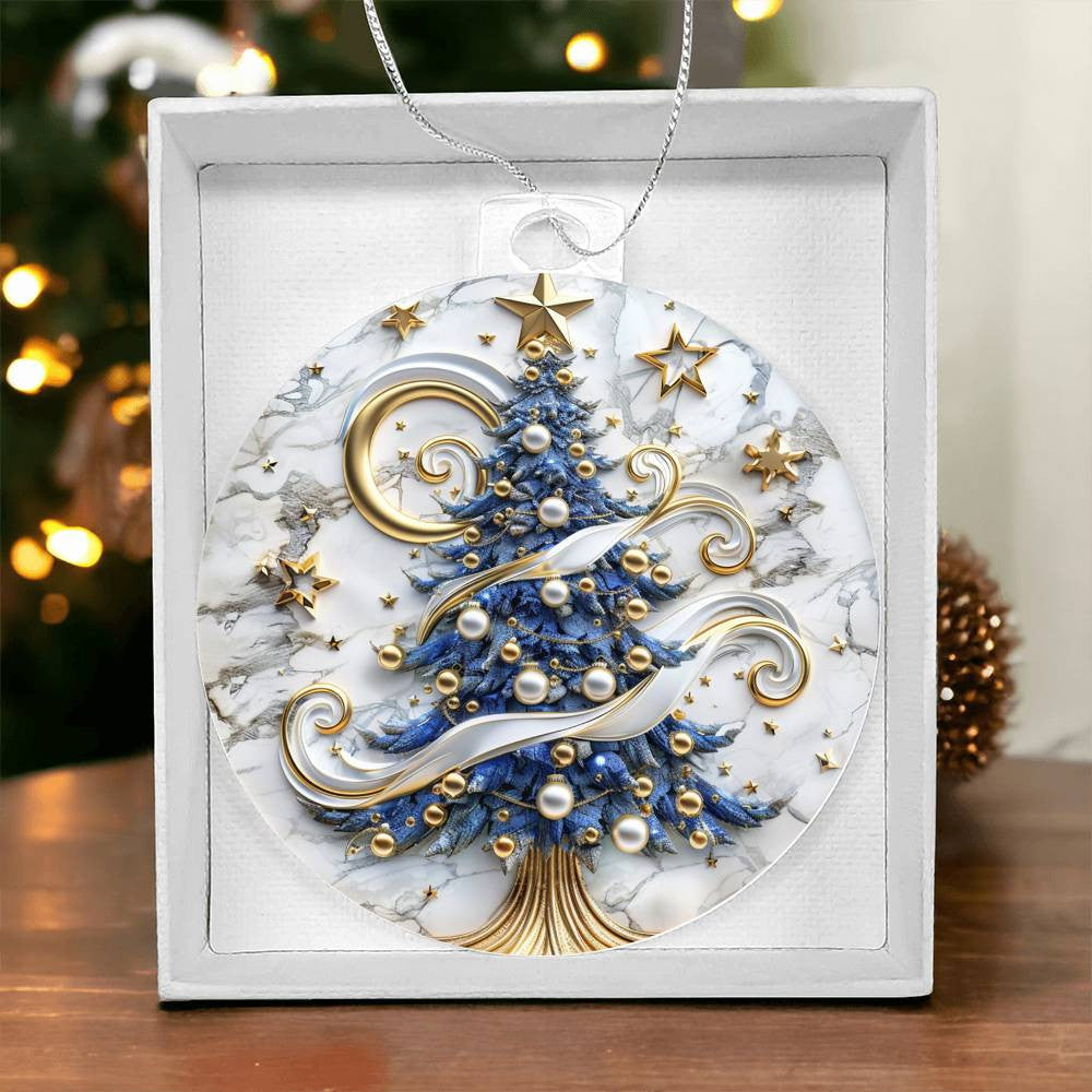 Tree Christmas Ornament-[Heartfelt Family Gift]