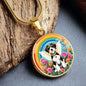 Beagle Dog Engraved Rainbow Bridge Memorial Necklace-[Heartfelt Family Gift]