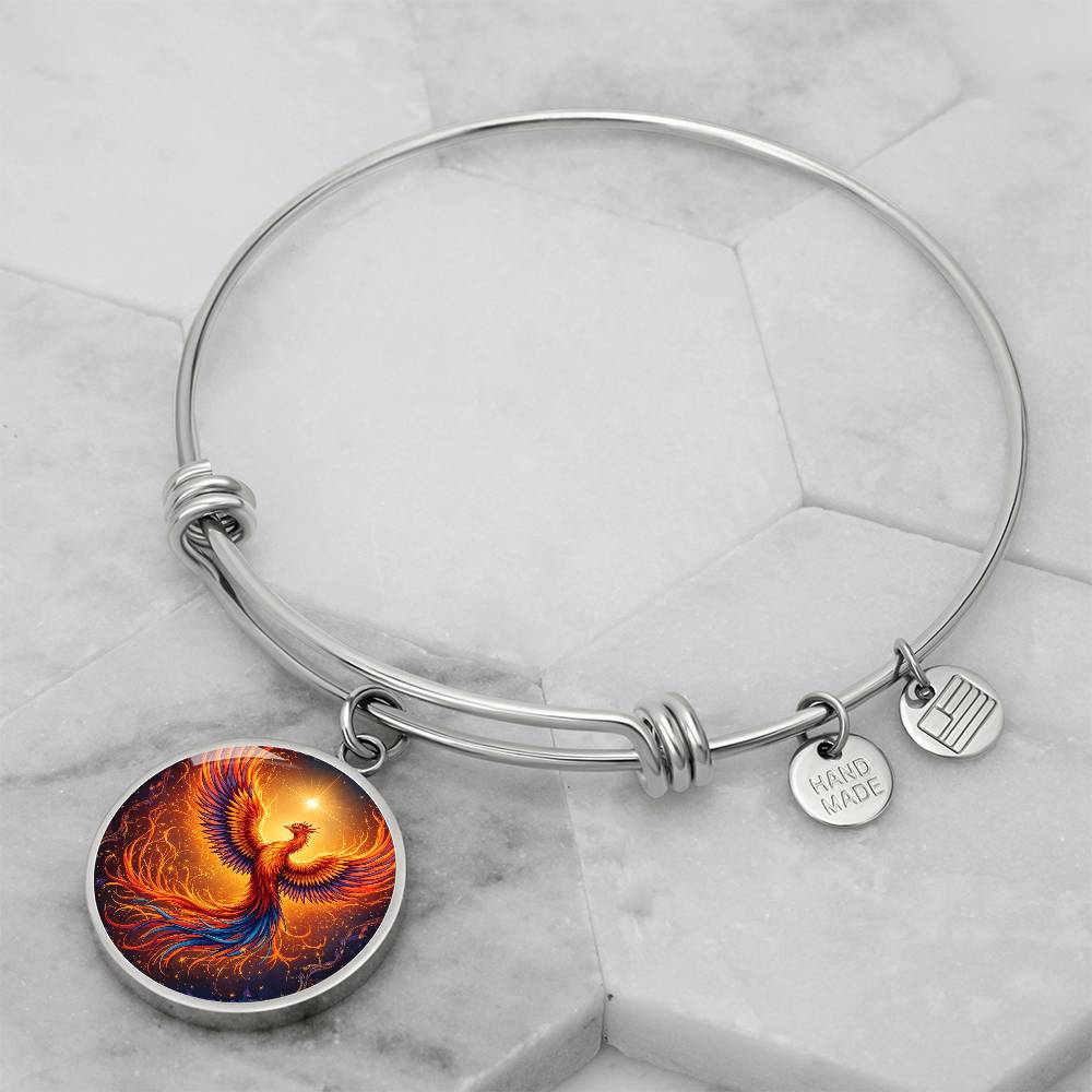 Rising Phoenix Pendant Necklace