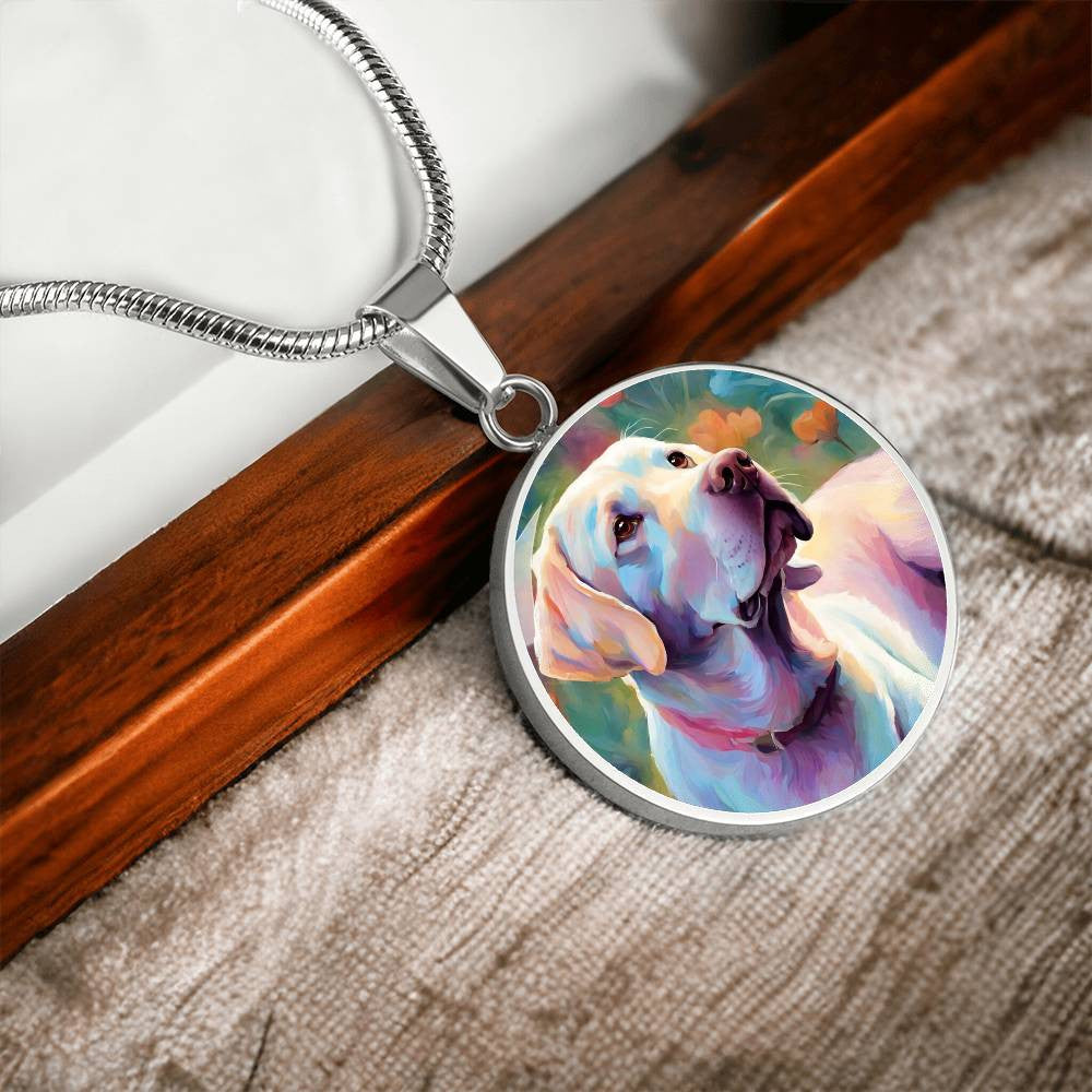 Labrador Retriever Pendant Necklace or Bangle Bracelet, Dog Breed Jewelry, Labrador Gift, Dog Lover Gift, Dog Jewelry, Dog mom gift, labrador  pendant, labrador mom-[Heartfelt Family Gift]