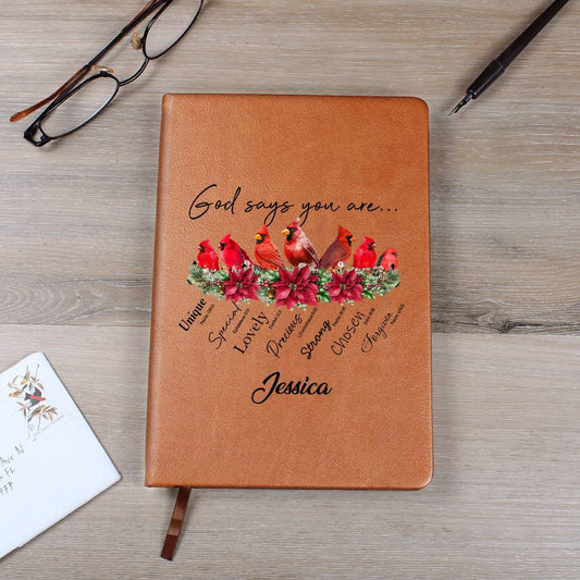 Cardinal Birds God Says You Are Journal-[Heartfelt Family Gift]