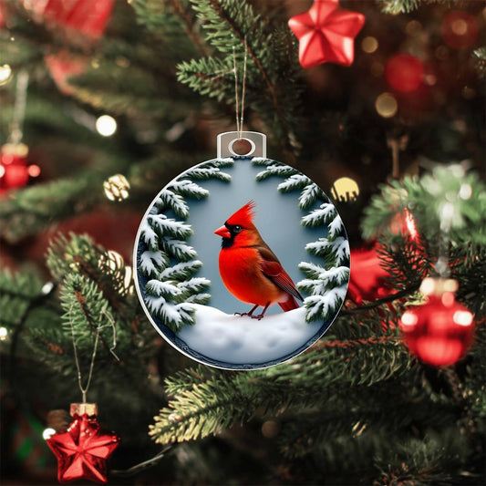 Cardinal Christmas Ornament