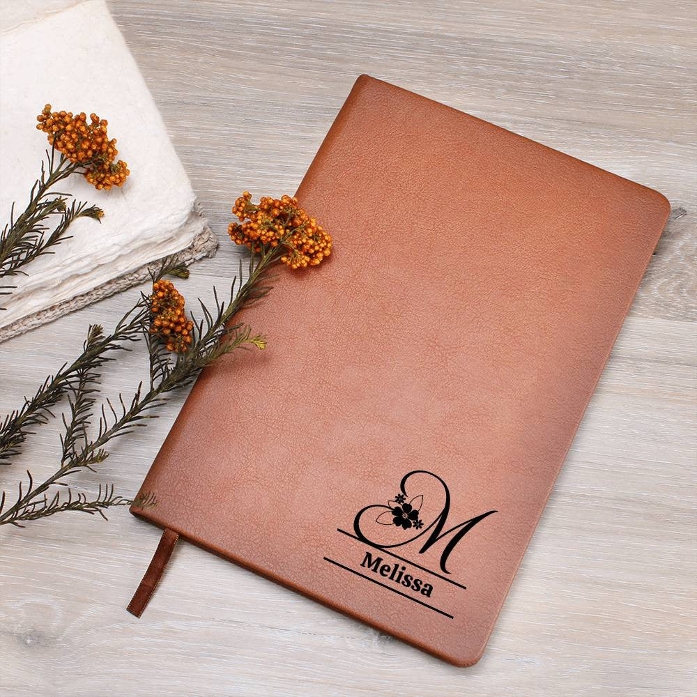 Monogram Name Journal Gift-[Heartfelt Family Gift]
