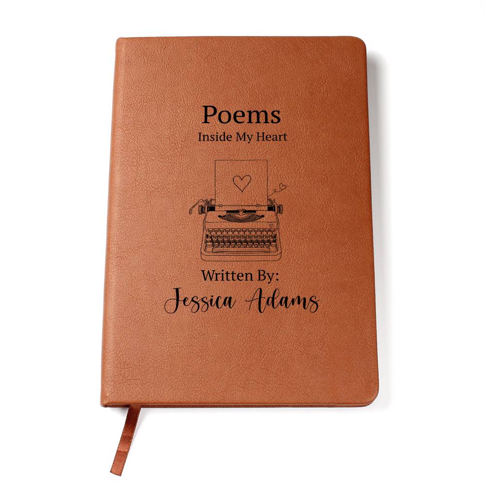 Personalized Poetry Journal