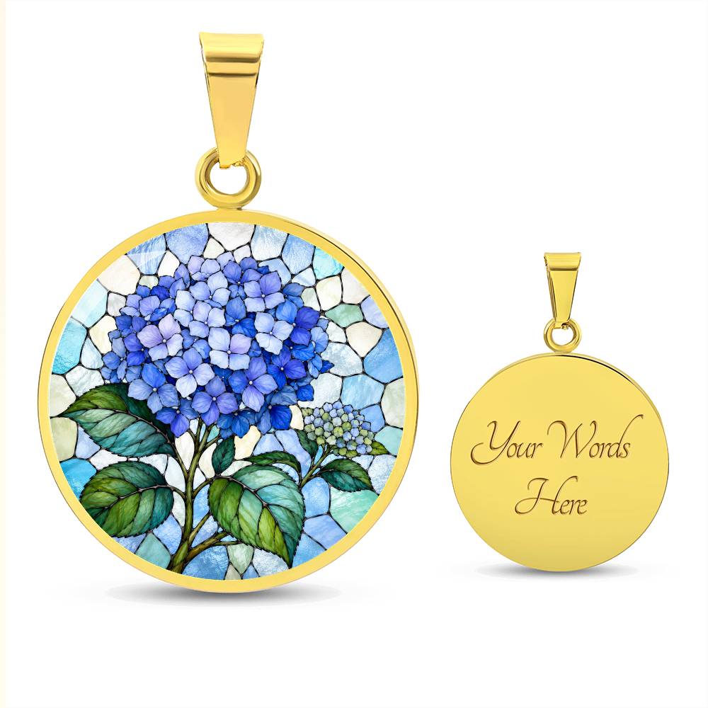 Personalized Flower Necklace