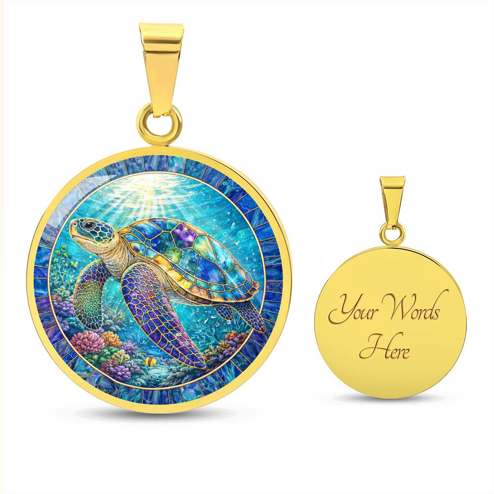 Sea Turtle Necklace, Ocean Life Jewelry, Engraved Sea Turtle Pendant, Turtle Lover Gift, Nature Inspired Keychain, Marine Life Bracelet